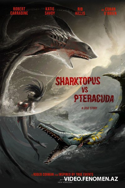  Акулосьминог против птеракуды / Sharktopus vs. Pteracuda (2014)