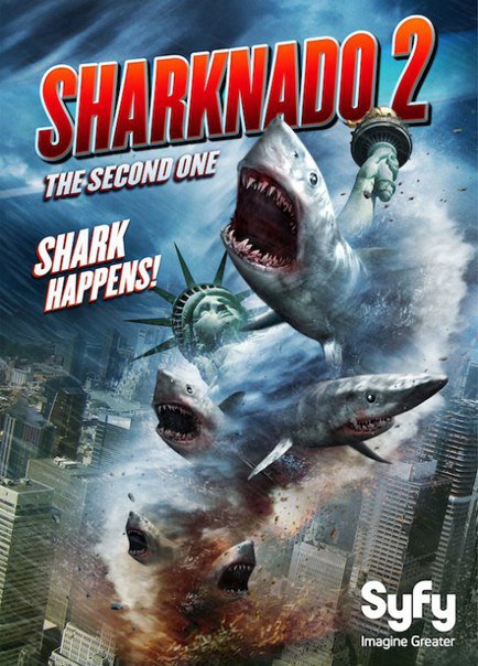 Акулий торнадо 2 / Sharknado 2: The Second One (2014)